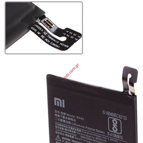 Μπαταρία Xiaomi Redmi Note 6 Pro BN48 (OEM) Lion 4000mah INTERNAL