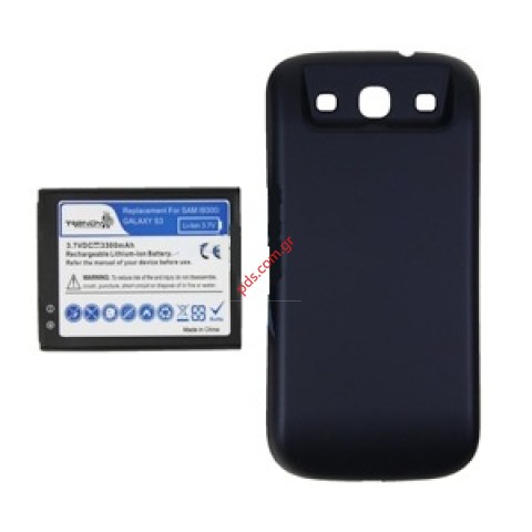 Ενισχυμένη μπαταρία Trendy 8 Battery Kit Li-Ion 3300mA Samsung Galaxy S3 Pepper blue Ενισχυμένη μπαταρία Trendy 8 Battery Kit Li-Ion 3300mA Samsung Galaxy S3 Pepper blue