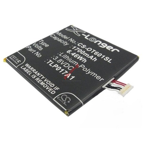 Μπαταρία Alcatel Idol 5 (OT-6012D) TLP017A1 Lion 1700mAh INTERNAL Μπαταρία Alcatel Idol 5 (OT-6012D) TLP017A1 Lion 1700mAh INTERNAL