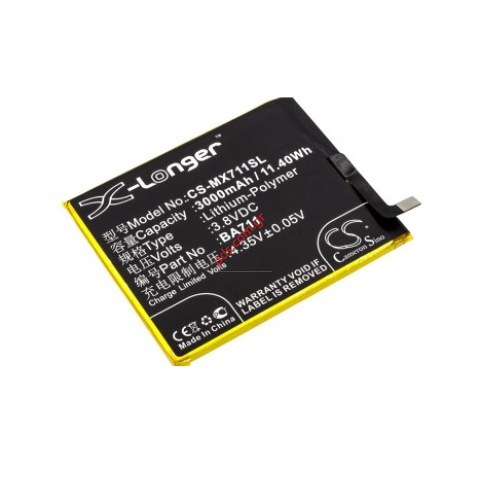 Συμβατή μπαταρία (CS) Meizu (BA711) M6 M711H 3020mAh Li-Pol 3000mAh (Bulk) ΠΑΡΑΔΟΣΗ ΣΕ 10-15 ΗΜΕΡΕΣ