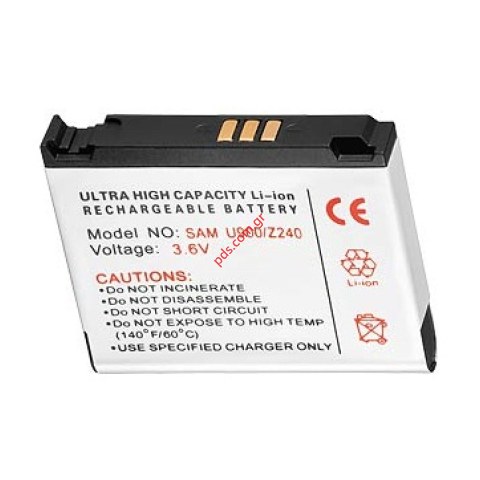 Συμβατή μπαταρία με Samsung U800, U900 Lion 1000mah Bulk Συμβατή μπαταρία με Samsung U800, U900 Lion 1000mah Bulk