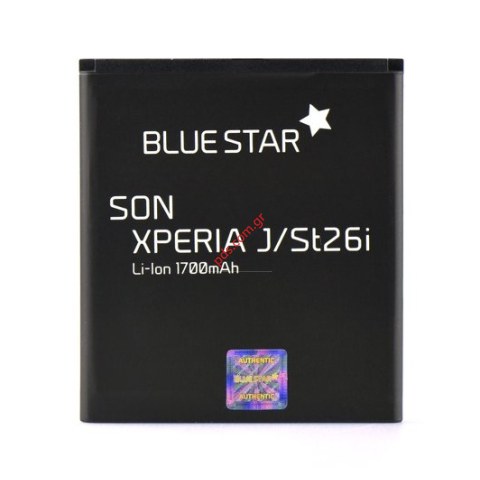 Συμβατή μπαταρία με Sony Xperia J ST26i Lion 1700mah BLISTER (LIKE BA900/BA-900) Συμβατή μπαταρία με Sony Xperia J ST26i Lion 1700mah BLISTER (LIKE BA900/BA-900)