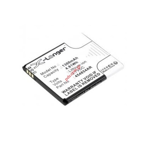 Συμβατή μπαταρία με τα Panasonic 454854AR Lion 1300mAh 4.8Wh Li-Ion 3.6V / 3.7V Blister