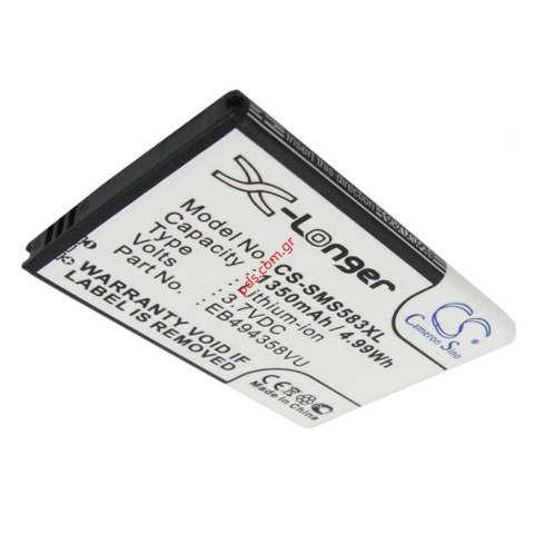 Compatible battery Samsung S5830 EB494358VU CS (Li-Ion 1350 mAh) Blister Compatible battery Samsung S5830 EB494358VU CS (Li-Ion 1350 mAh) Blister