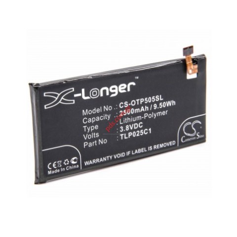 Συμβατή μπαταρία TLp025C1 Alcatel OT 5056D One Touch Pop 4 Plus Lion 2500mah INTERNAL Συμβατή μπαταρία TLp025C1 Alcatel OT 5056D One Touch Pop 4 Plus Lion 2500mah INTERNAL