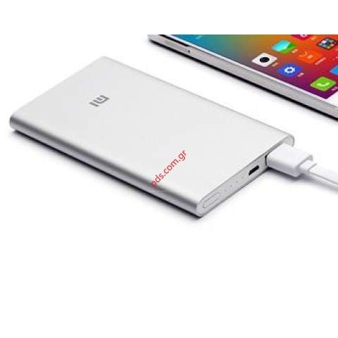 Εξωτερική μπαταρία ενισχυμένη Xiaomi 5000mAh 5V-1.2A για πολλές χρήσης και συσκευές με σύνδεση USB