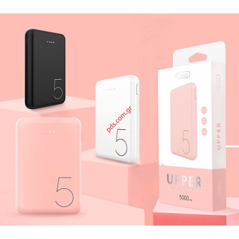 Φορητός φορτιστής μπαταρίας RECCI RU-5000 Lion 5000 mAh Black BOXσε μαύρο χρώμα BOX