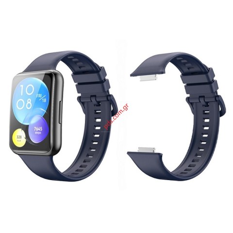 Ανταλλακτικό Λουράκι Σιλικόνης Huawei Watch Fit 2 Blue silicon Bulk Ανταλλακτικό Λουράκι Σιλικόνης Huawei Watch Fit 2 Blue silicon Bulk