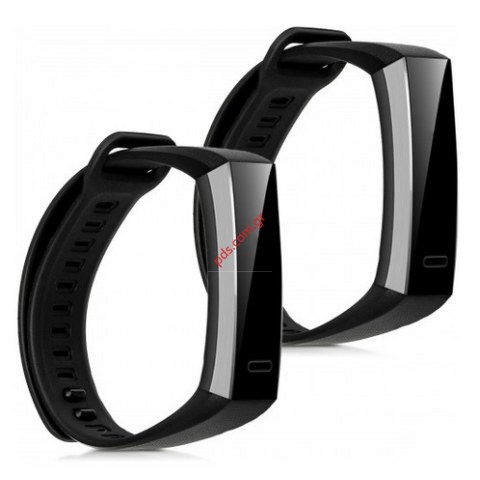 Ανταλλακτικό Λουράκια Σιλικόνης Huawei Band 2 / Band 2 Pro Black (2 Τεμάχια) Black Ανταλλακτικό Λουράκια Σιλικόνης Huawei Band 2 / Band 2 Pro Black (2 Τεμάχια) Black