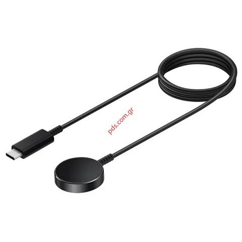 Φορτιστής για Samsung Watch 3/4/5 USB TYPE-C 1m Black 