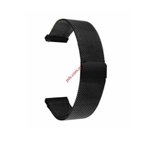 Λουράκι μαγνητικό 20mm TC-360 Magnetic Loop Steel Black σε μαύρο χρώμα Λουράκι μαγνητικό 20mm TC-360 Magnetic Loop Steel Black σε μαύρο χρώμα