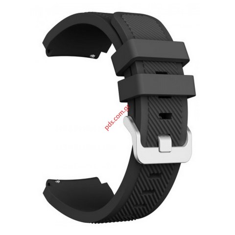 Λουράκι ρολογιού Huawei Watch GT3 45MM Quickfit Black Silicon σε μαύρο χρώμα Blister Λουράκι ρολογιού Huawei Watch GT3 45MM Quickfit Black Silicon σε μαύρο χρώμα Blister