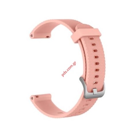 Λουράκι Silicone Band 18mm TC-577 Smartwatch Pink σε ροζ χρώμα