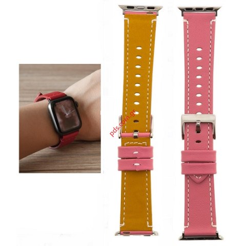 Λουράκι Silicone Pink TC-039 Apple iWatch 1/2/3/4/5/6/SE 42/44mm σε ρόζ χρώμα Λουράκι Silicone Pink TC-039 Apple iWatch 1/2/3/4/5/6/SE 42/44mm σε ρόζ χρώμα