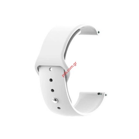 Silicone Band Samsung 20mm TC-694 White  Silicone Band Samsung 20mm TC-694 White