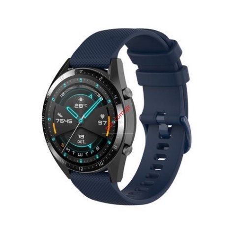 Λουράκι σιλικόνης Xiaomi Amazfit GTS 2 DOT Smartwatch Navy Blue σε μπλέ χρώμα Blister