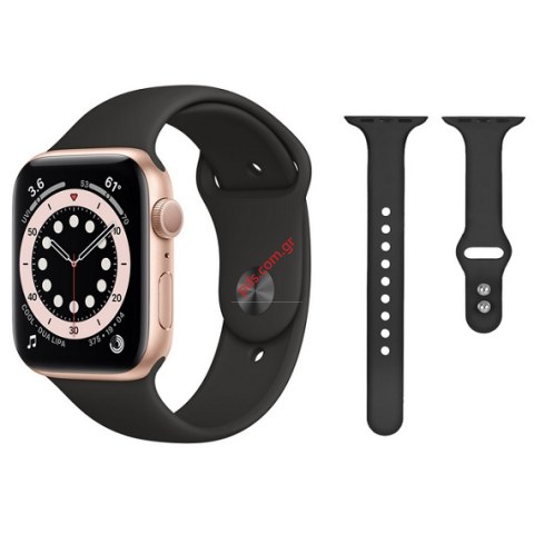 Μεταλλικό λουράκι Apple Watch 42-44mm Black Metallic Band. Μεταλλικό λουράκι Apple Watch 42-44mm Black Metallic Band.