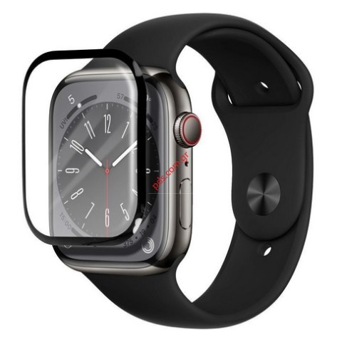 Προστατευτικό τζάμι Apple Watch Series 10 (46mm) Tempered Glass 7H AntiCrash / AntiShock Black Προστατευτικό τζάμι Apple Watch Series 10 (46mm) Tempered Glass 7H AntiCrash / AntiShock Black