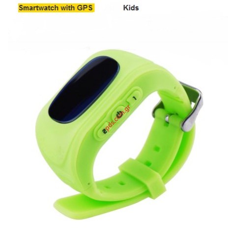 Smartwatch for kids with GPS ART AW-K01B Green