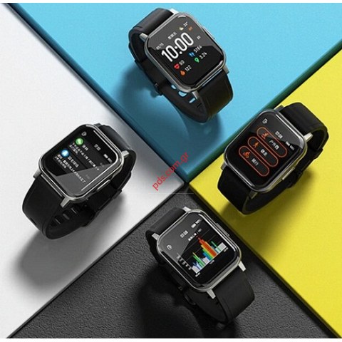 Ρολόι Smartwatch Xiaomi Haylou LS02 Black σε μαύρο χρώμα