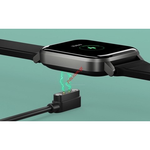 Ρολόι Smartwatch Xiaomi Haylou LS02 Black σε μαύρο χρώμα