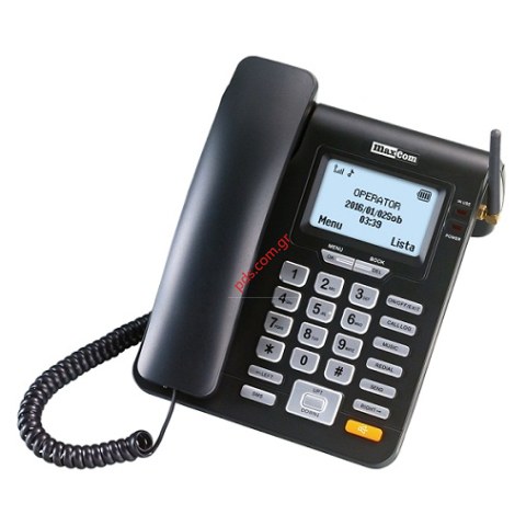 Κινητό τηλέφωνο με σταθερή συσκευή Maxcom MM28D GSM mobile Dual Band FM Radio