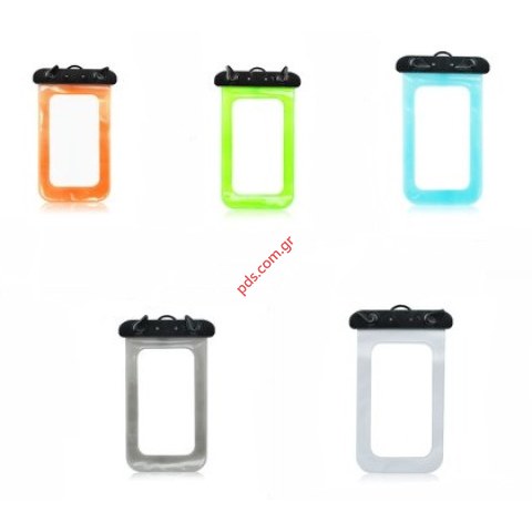 Αδιάβροχη διάφανη θήκη DCPW-58 για συσκευές εως 5.8 ιντσών 180x105mm και κινητά, PDA