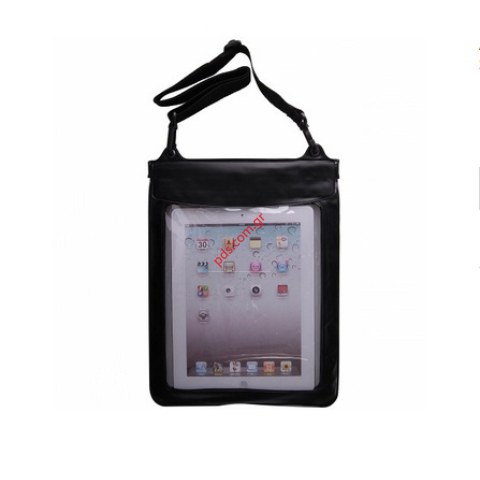 Αδιάβροχη θήκη για μεγάλες συσκευές Tablet εως 10 ιντσών Black σε μαύρο χρώμα Αδιάβροχη θήκη για μεγάλες συσκευές Tablet εως 10 ιντσών Black σε μαύρο χρώμα