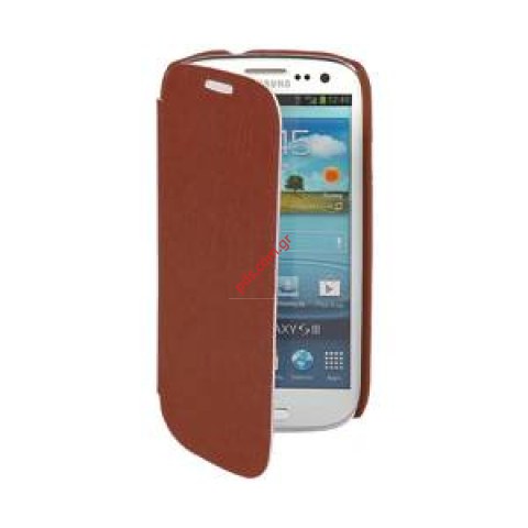 Δερμάτινη θήκη KLD Enland Samsung Galaxy S3 i9300 Brown