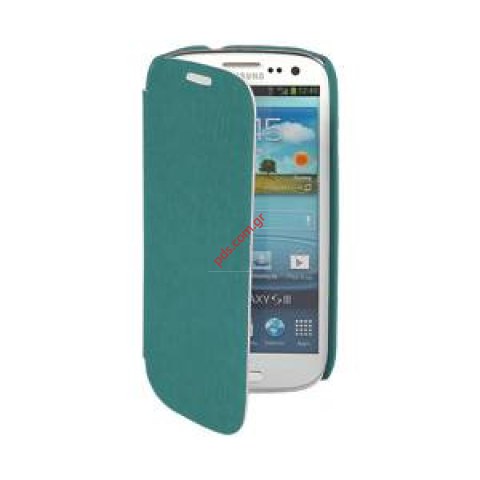 Δερμάτινη θήκη KLD Enland Samsung Galaxy S3 i9300 πράσινο (Green)
