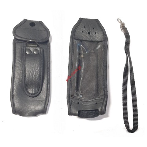 Δερμάτινη θήκη Pocket Universal XL Vertical clip Black σε μαύρο χρώμα