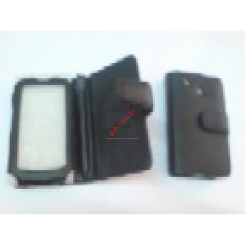 Δερμάτινη θήκη Samsung i8910 Book style Δερμάτινη θήκη Samsung i8910 Book style