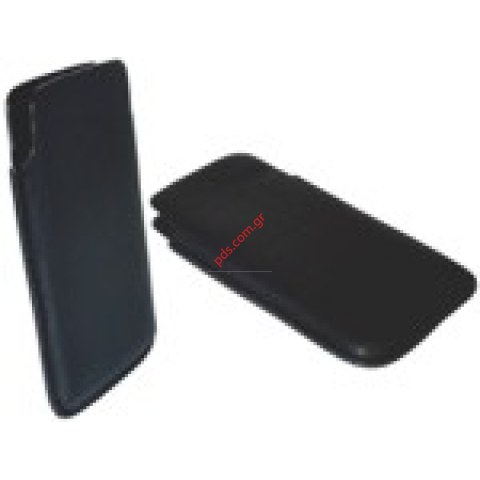 Leather case for Samsung i900 Omnia Pouch black Leather case for Samsung i900 Omnia Pouch black