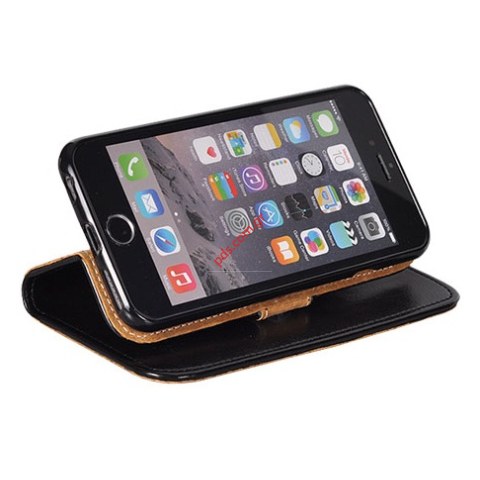Leather Book flip stand Samsung G530 Galaxy Grand Prime Black