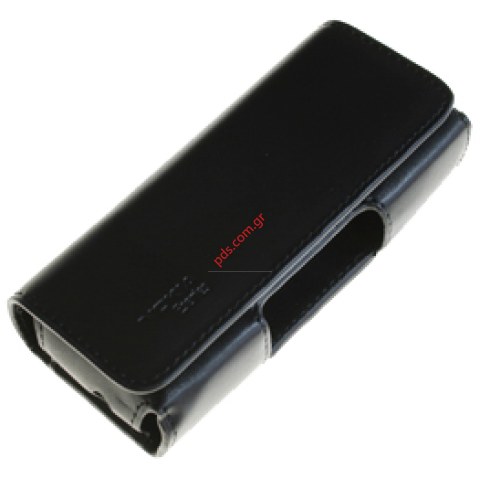 Γνήσια οριζόντια θήκη ζώνης Nokia E90 Black (BULK) Γνήσια οριζόντια θήκη ζώνης Nokia E90 Black (BULK)