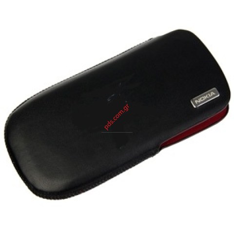 Γνήσια θήκη Nokia C7-00 Pouch Black Red Bulk Γνήσια θήκη Nokia C7-00 Pouch Black Red Bulk
