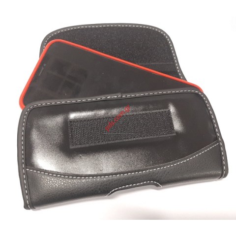 Οριζόντια θήκη Full style MAX 4XL 6.4 inch με διαστάσεις 170x85x12mm Black με μαγνήτη XXXXL Bulk