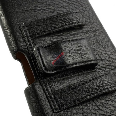 Horizontal Thick Leather Holster for Samsung Galaxy Note 3 N9005 w/ Belt Clip