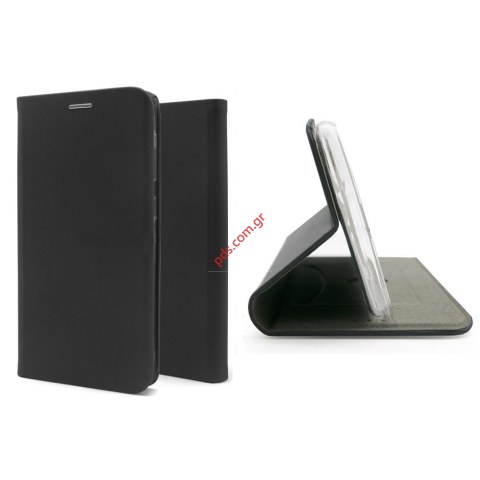 Θήκη Book Samsung A226 Galaxy A22 5G (2021) Black σε μαύρο χρώμα Blister.