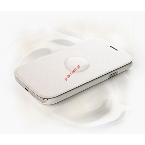 Θήκη Book stand KLD White Samsung i9060 Galaxy Grand NEO Swift σε λευκό χρώμα