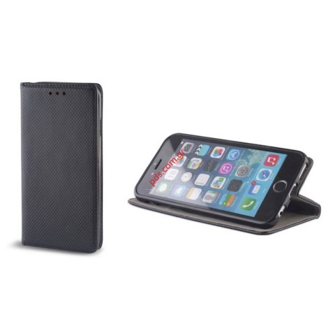 Θήκη Book Xiaomi Redmi Mi9 PRO Black TPU Magnetic Curve σε Μαύρο χρώμα