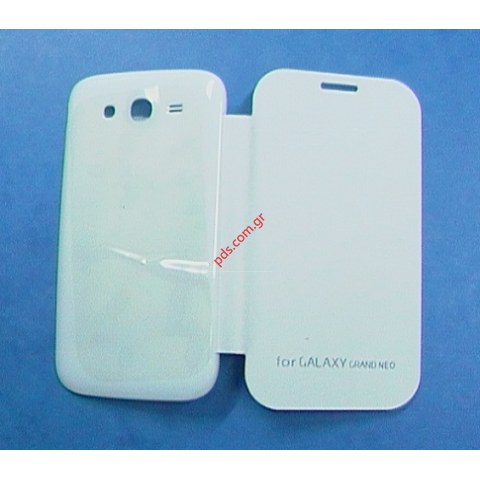 Case flip cover Book Samsung i9060 Grand Neo White