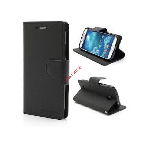 Θήκη flip book stand Samsung SM-G930F Galaxy S7 Black Fancy σε μαύρο χρώμα με μαγνητικο πλαινο κουμπωμα. Θήκη flip book stand Samsung SM-G930F Galaxy S7 Black Fancy σε μαύρο χρώμα με μαγνητικο πλαινο κουμπωμα.