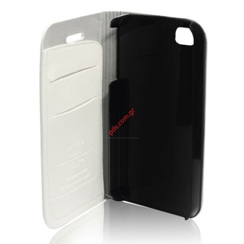 θήκη Flip Case Mute Samsung i9305 Galaxy S3 LTE White σε λευκό χρώμα