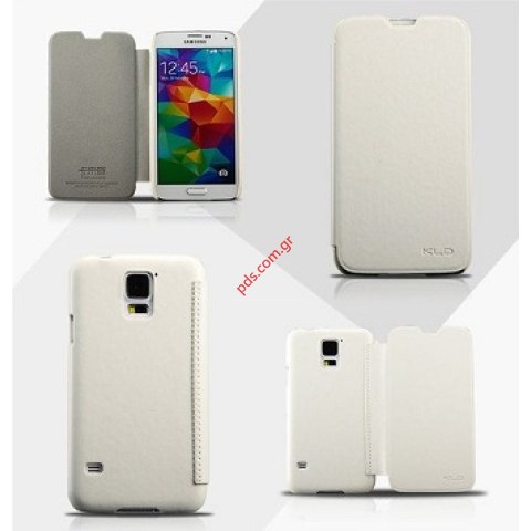 Case flip KLD Enland Samsung SM-G900F Galaxy S5 white Case flip KLD Enland Samsung SM-G900F Galaxy S5 white