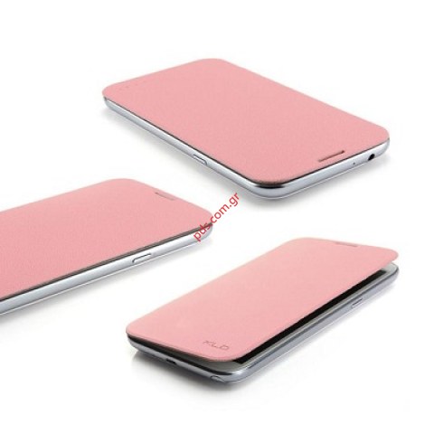 Θήκη flip KLD Samsung Galaxy S Duos S7562 Pink σε ροζ χρώμα