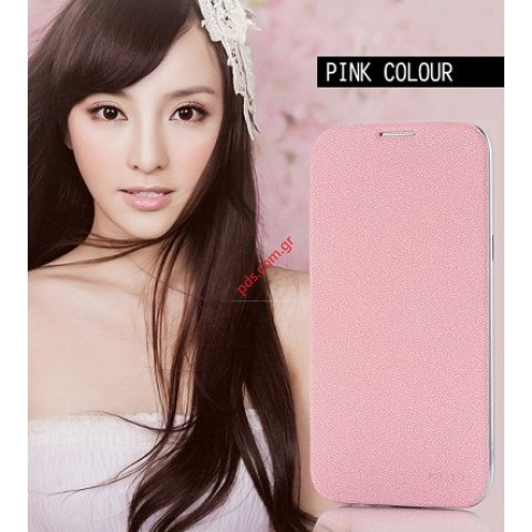 Θήκη flip KLD Samsung Galaxy S Duos S7562 Pink σε ροζ χρώμα Θήκη flip KLD Samsung Galaxy S Duos S7562 Pink σε ροζ χρώμα