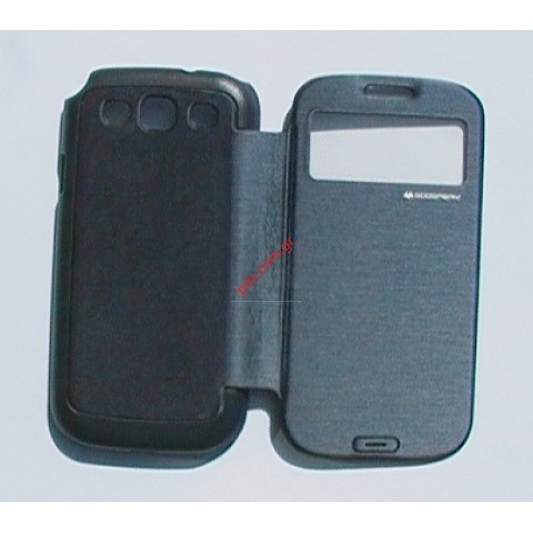 Θήκη flip S-View Mercury Samsung S3 i9300 Blue σε μπλέ χρώμα (BLISTER) Θήκη flip S-View Mercury Samsung S3 i9300 Blue σε μπλέ χρώμα (BLISTER)