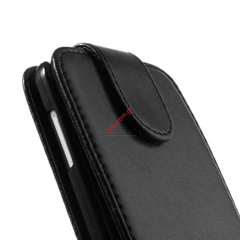 Protective case flip open Slim Magnetic D802 LG Optimus G2 in black color