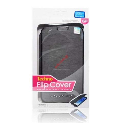 Case flip Samsung N7100 Techno Mercury Blue 